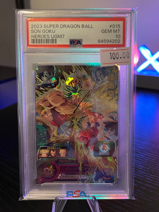 2023 Super Dragon Ball- Son Goku PSA Gem Mint 10