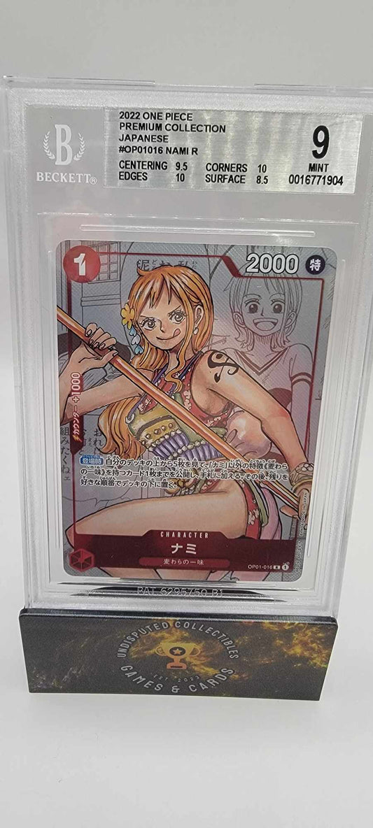 One Piece 25th Anniversary Premium Collection Nami BGS 9