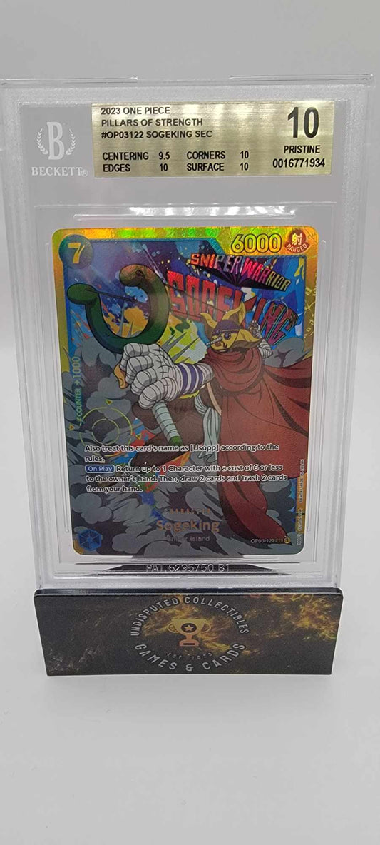 One Piece: Pillars of Strength Sogeking BGS Pristine 10