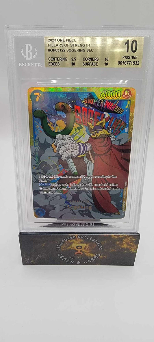 One Piece: Pillars of Strength Sogeking BGS Pristine 10