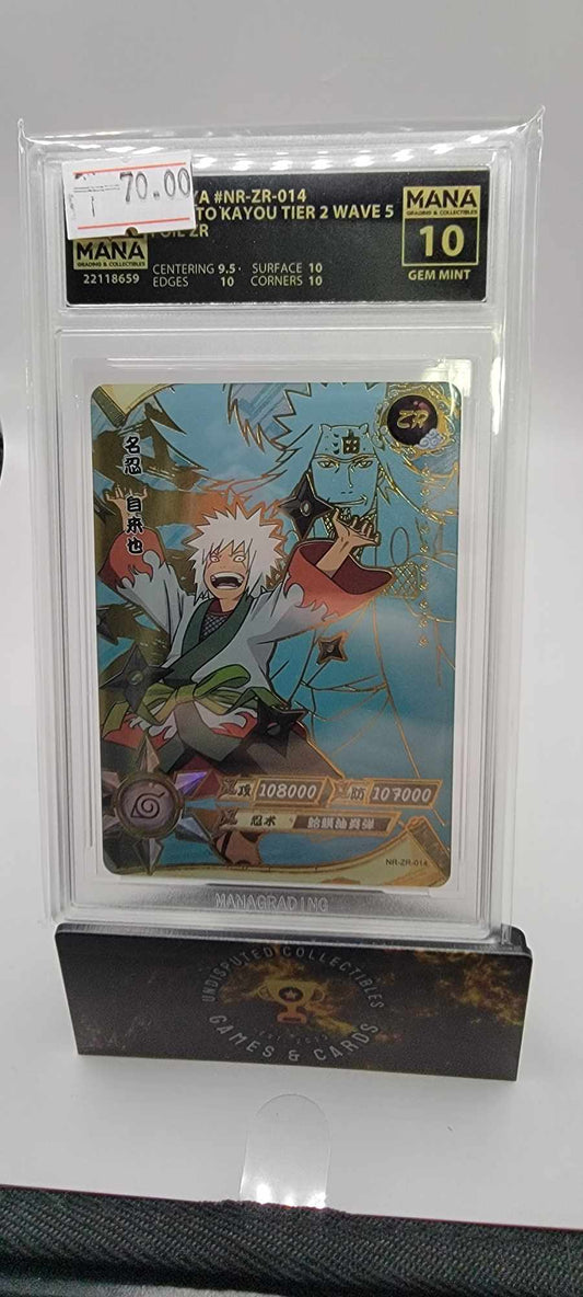 Naruto Kayou Tier 2 Wave 5 Jiraiya Mana 10