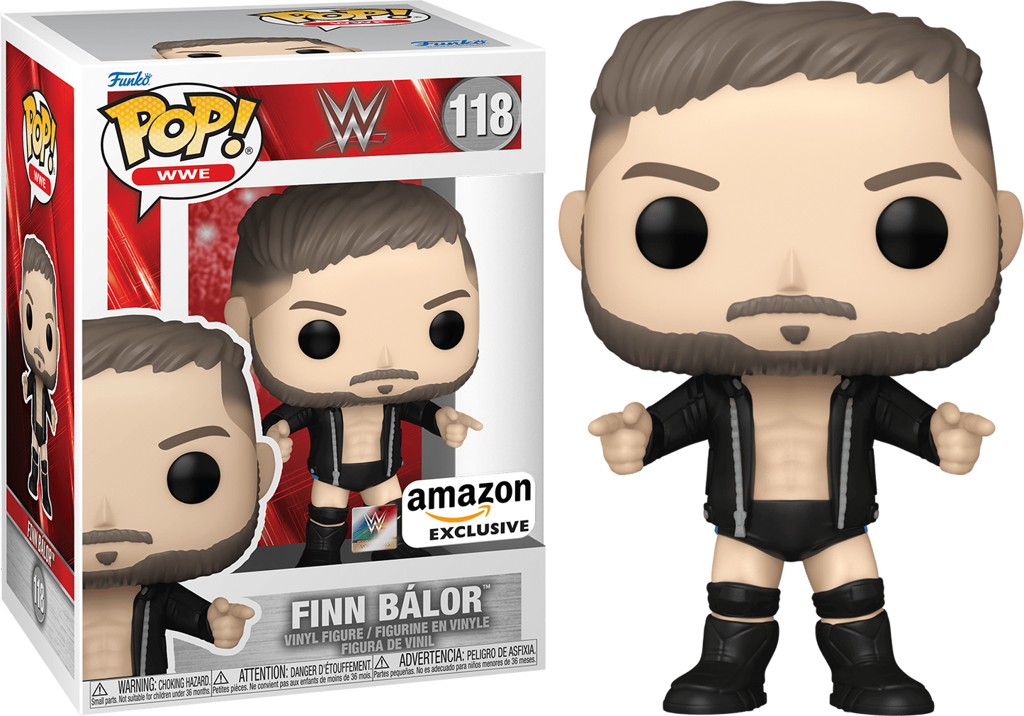 WWE Finn Balor Funko Pop Amazon Exclusive #118