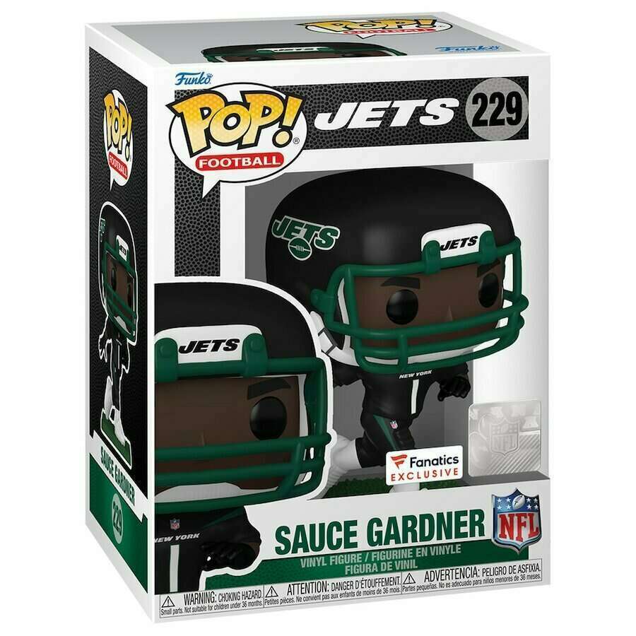 Sauce Gardner New York Jets Fanatics Exclusive Funko Pop #229