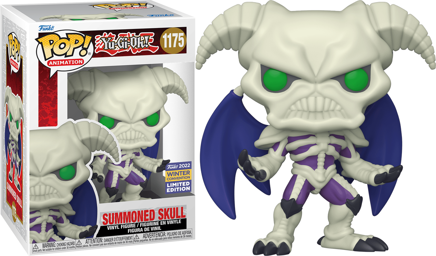 Yu-Gi-Oh! Summoned Skull Funko Pop 2022 Winter Convention Exclusive #1175